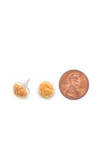 Tiny Roses Ceramic Studs
